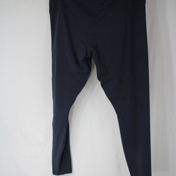 PUMA Womens Bottoms Athletic Tight Elastic Waist Stretch Black Logo Leggings 3XL - Picture 6 of 9